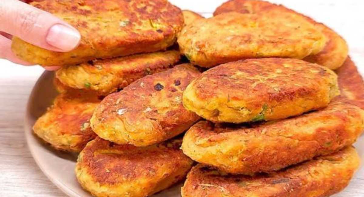 Galettes de légumes au fromage