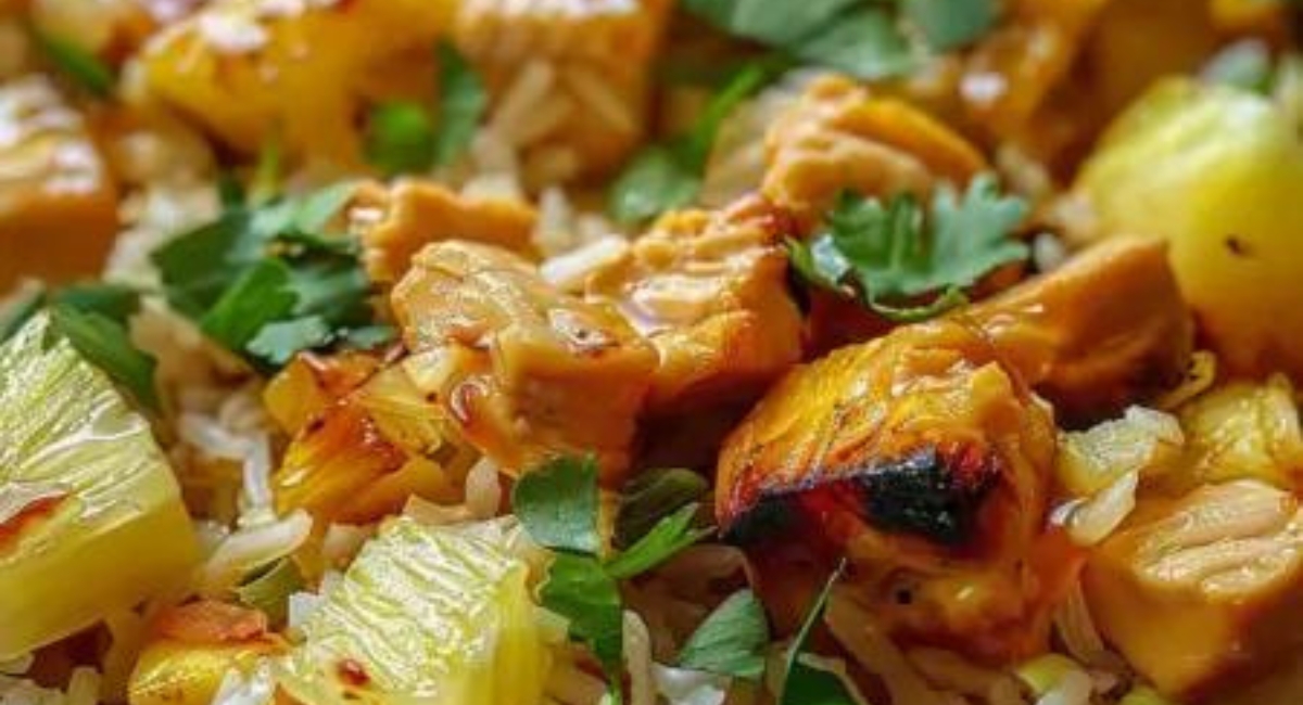 Pineapple Chicken and Rice