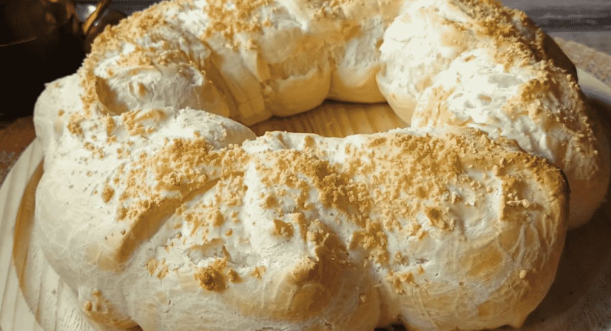 Biscoitão de polvilho gigante para família comer e não botar defeito