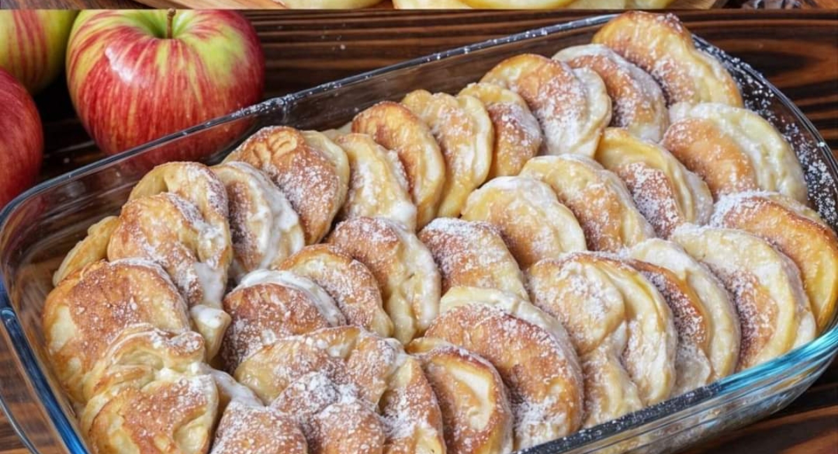 crêpes aux pommes et au yaourt en 3 minutes