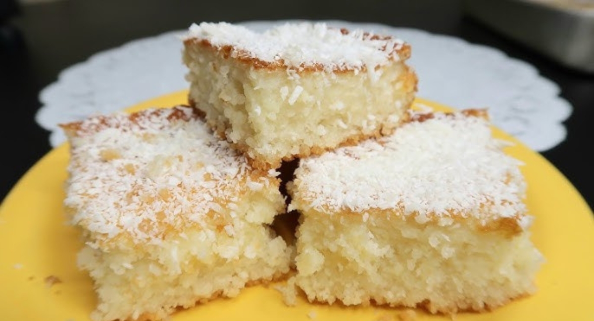 Bolo gelado de coco