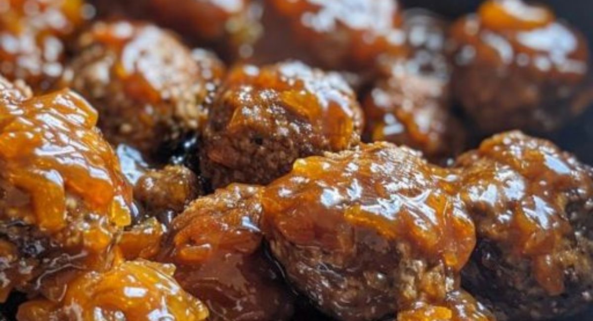 Slow Cooker Marmalade Meatballs