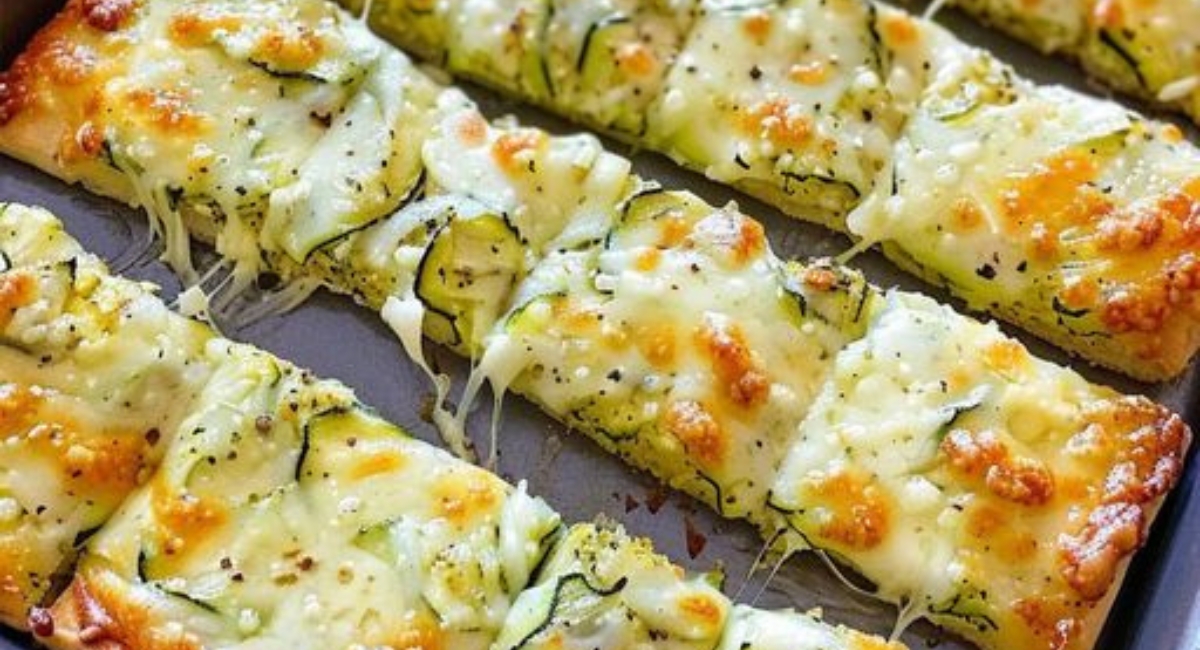Oubliez les glucides, pas la saveur : gressins au fromage et aux courgettes