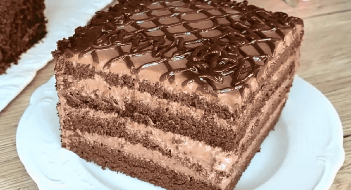 Céu de Chocolate, esse bolo faz sucesso aqui na vizinhança todinha