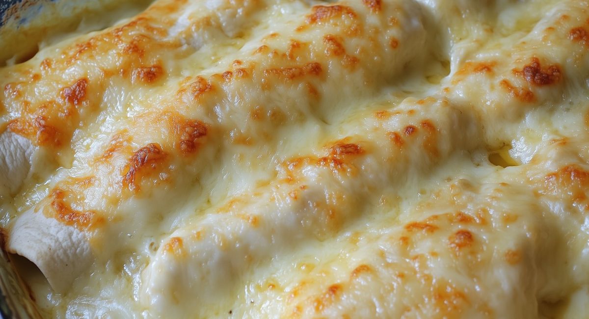 White Chicken Enchiladas