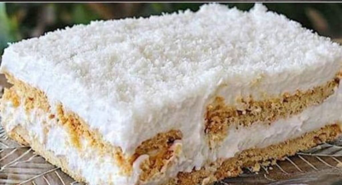 Sobremesa de Bolacha Maria