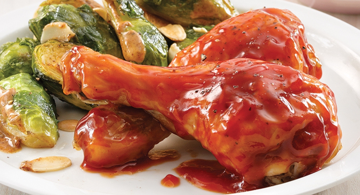 Pilons de poulet miel et ail pour sac à congeler 