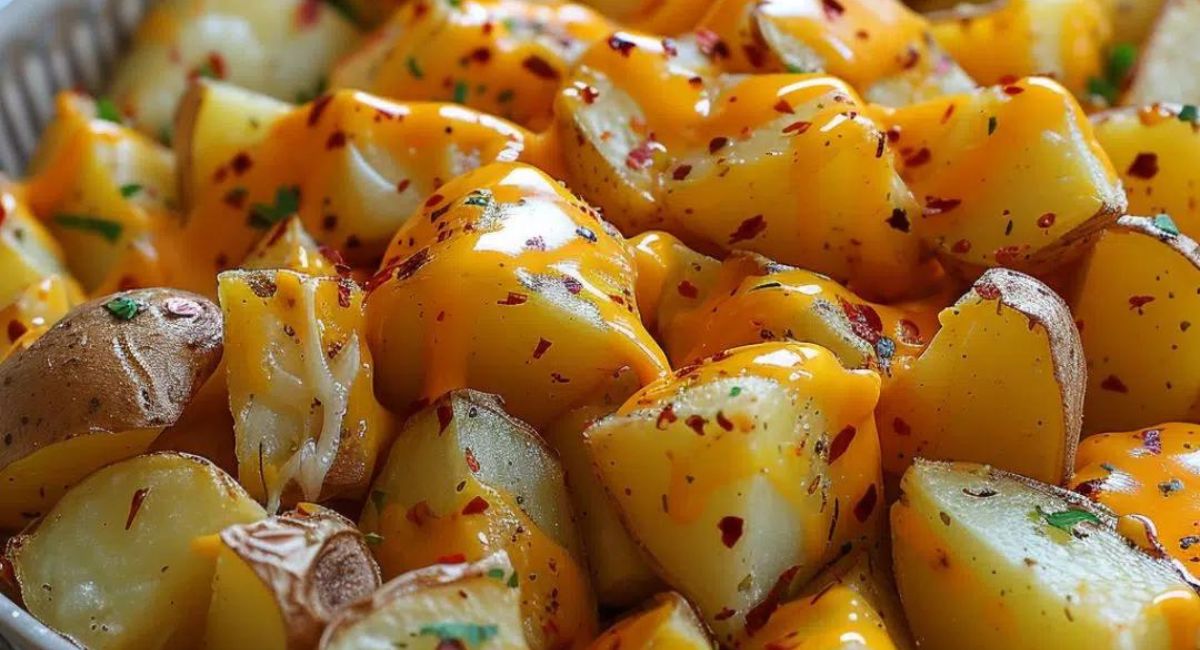 Cheesy Ranch Oven Roasted Potatoes