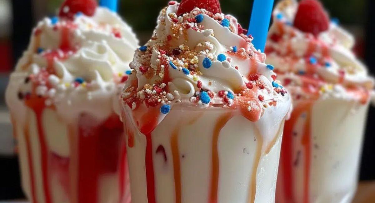 4th of July Milkshakes