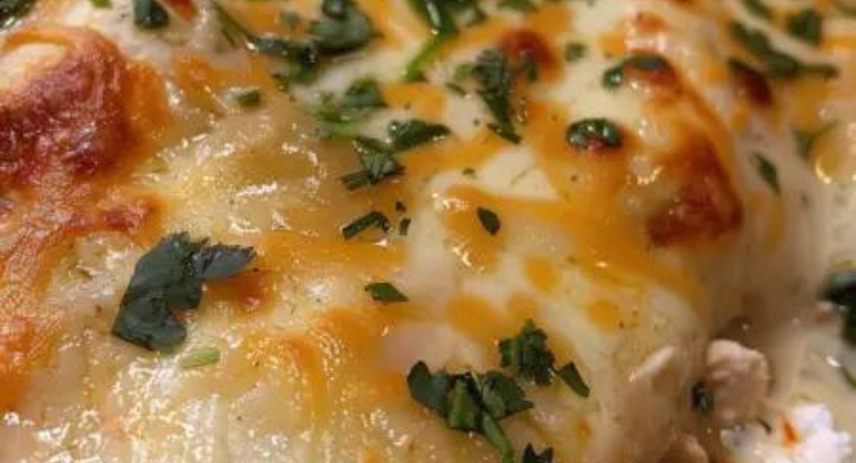 Sour Cream Chicken Enchilada Casserole