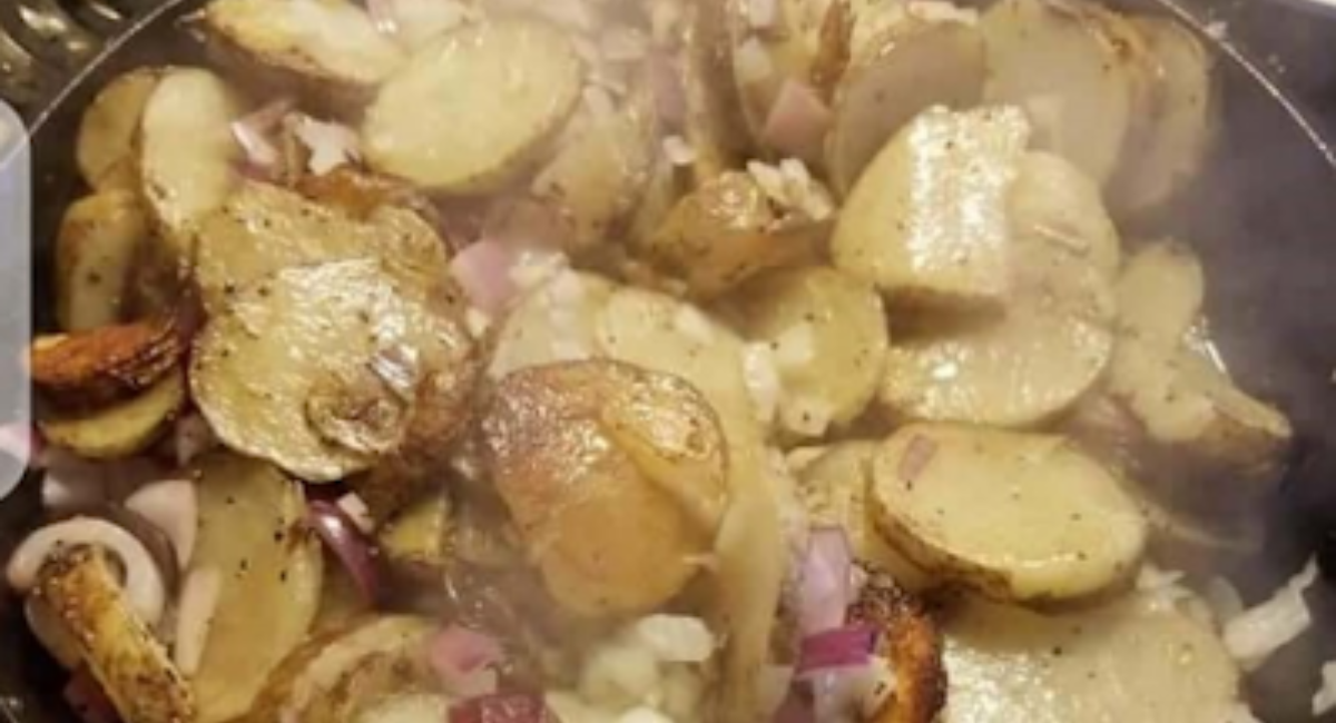 Fried Potato With Onion