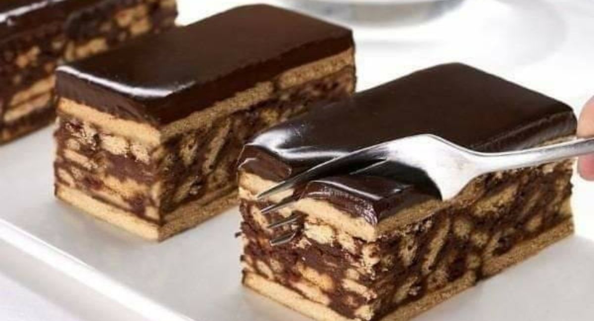 Gâteau au chocolat sans cuisson en 5 minutes