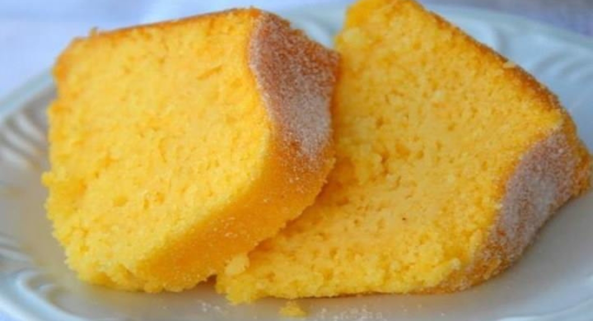 Bolo de Fubá Fofinho