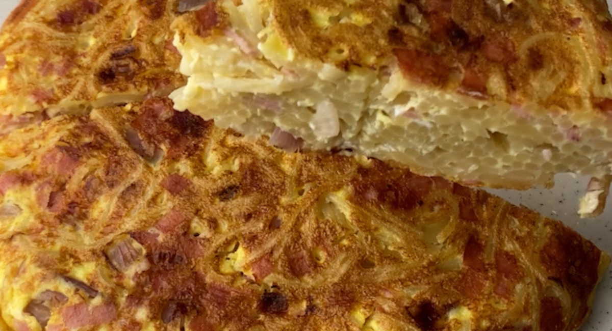 J'ai mélangé des œufs avec des pâtes et c'était la meilleure recette que j'ai jamais eue