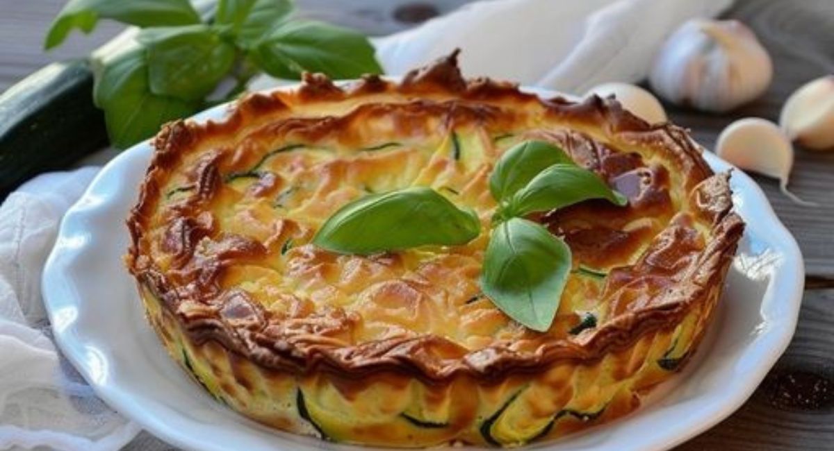 Clafoutis de Courgettes au Chèvre