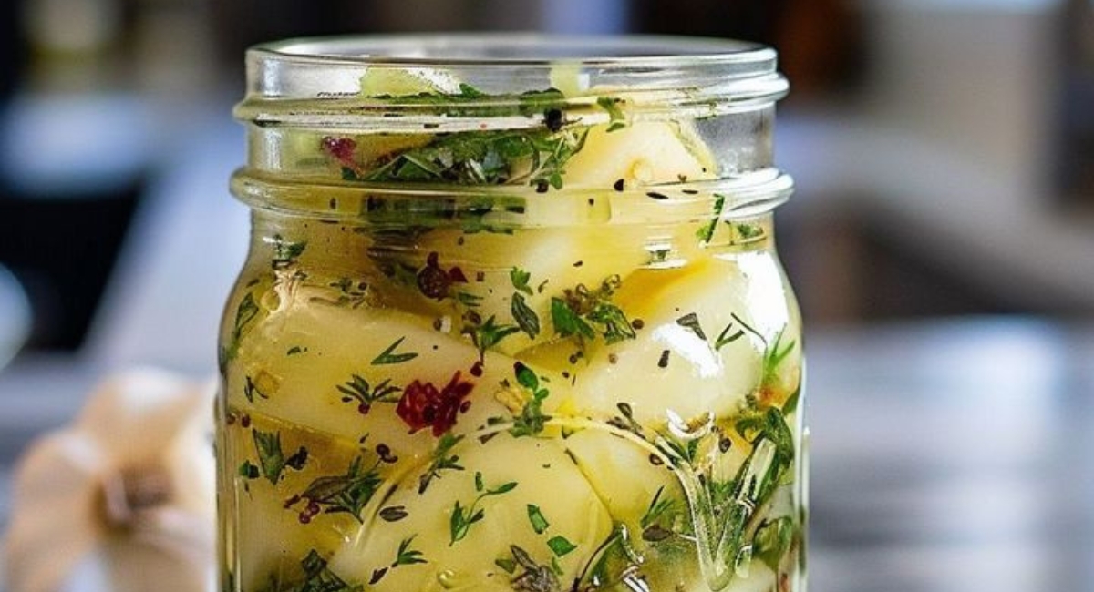 I always make this for every party, and it never lasts – the mason jar gets polished off!