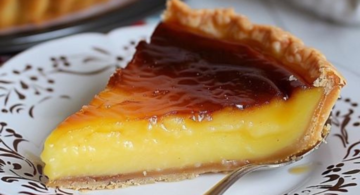 Tarte au Flan de ma Grand-mère