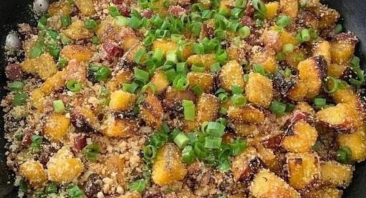 Farofa de Banana e Bacon