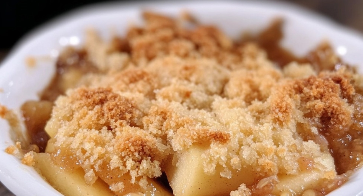 Crumble aux Pommes