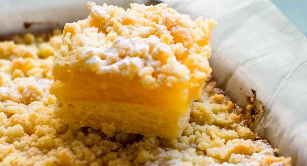 Cómo hacer una riquísima crumble de limón ¡Súper exquisita!