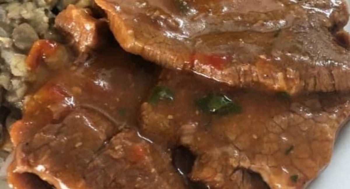 Lagarto na panela de pressão pronto em poucos minutos