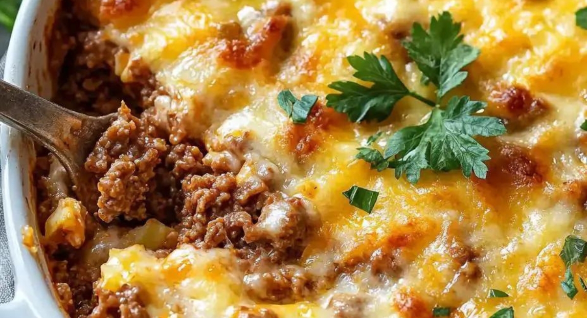 Grandma’s Ground Beef Casserole