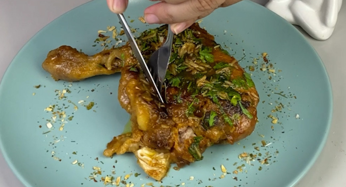 Todo mundo quer experimentar esta receita de frango