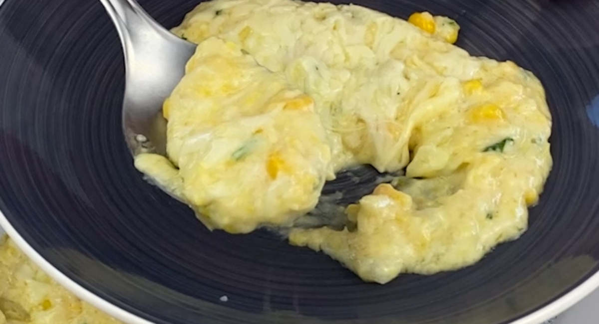 Comida de rico! É o melhor creme de milho verde que já fiz!