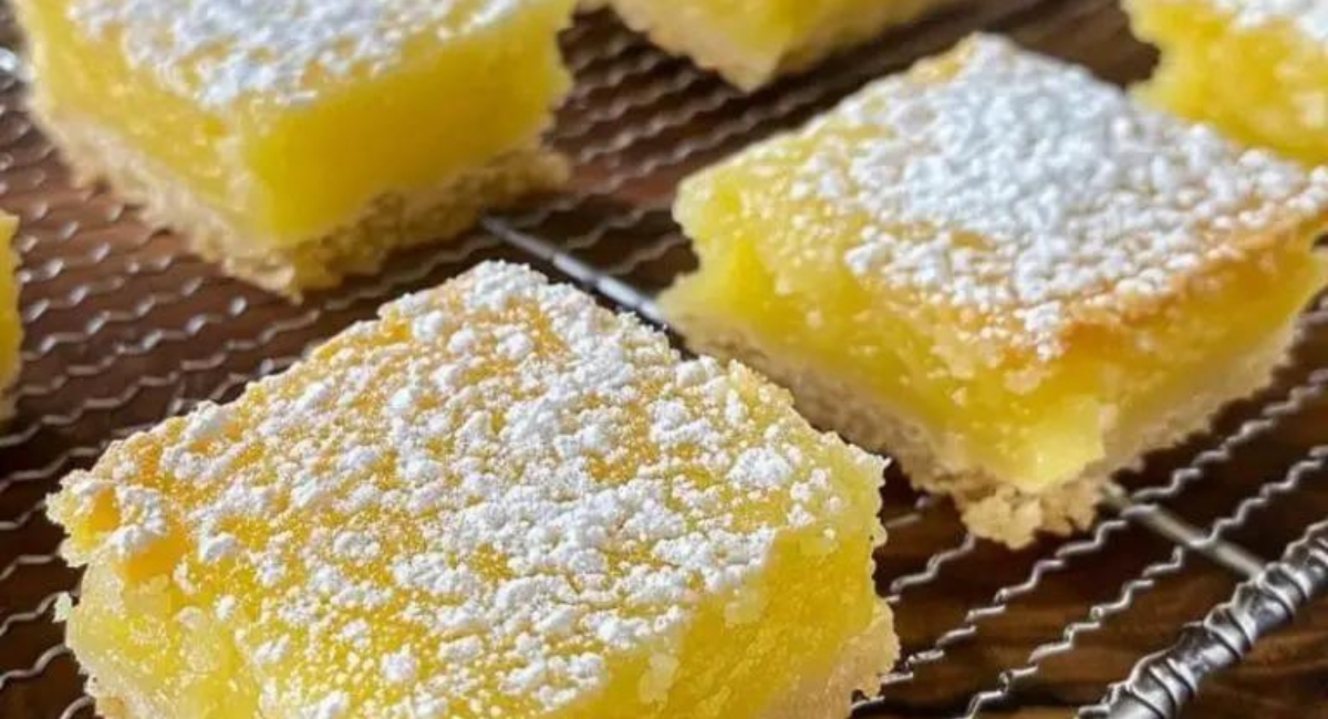 Lemon Bars with Ingredients...