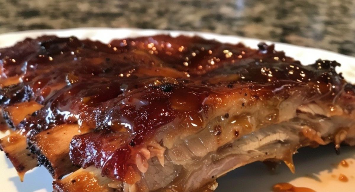 Côtes levées au miel et à l’ail