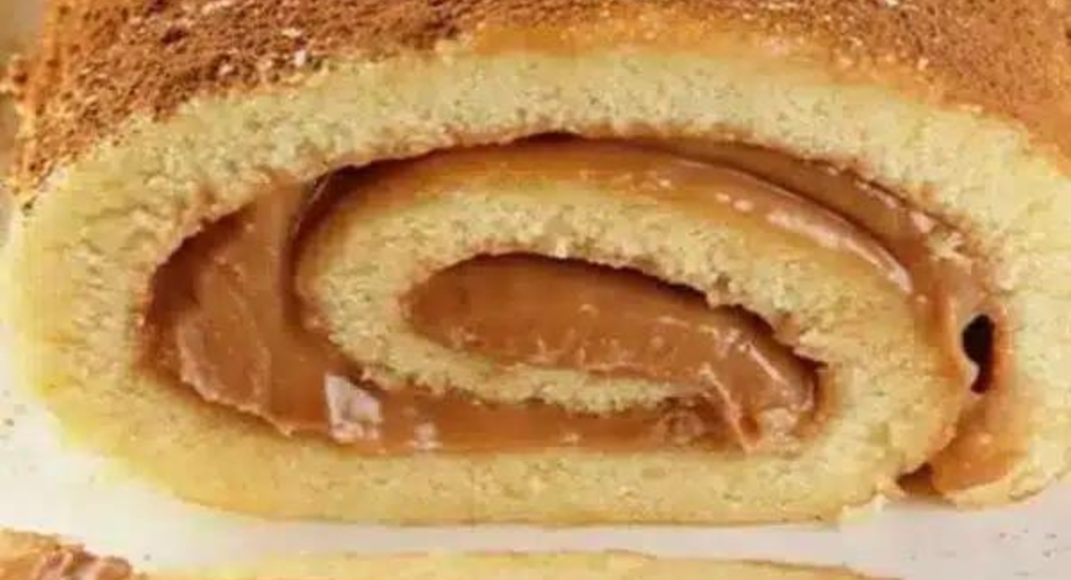 Receita de rocambole de doce de leite