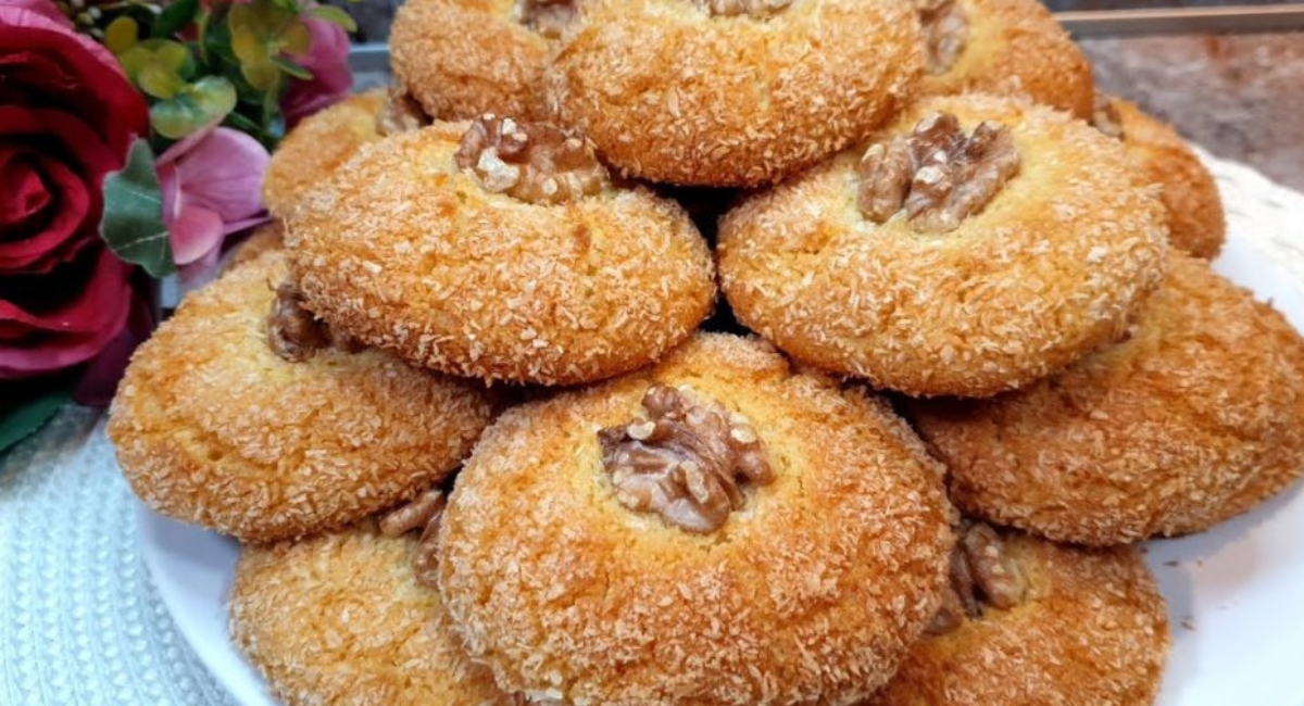  Os famosos biscoitos SEM FARINHA que derretem na boca