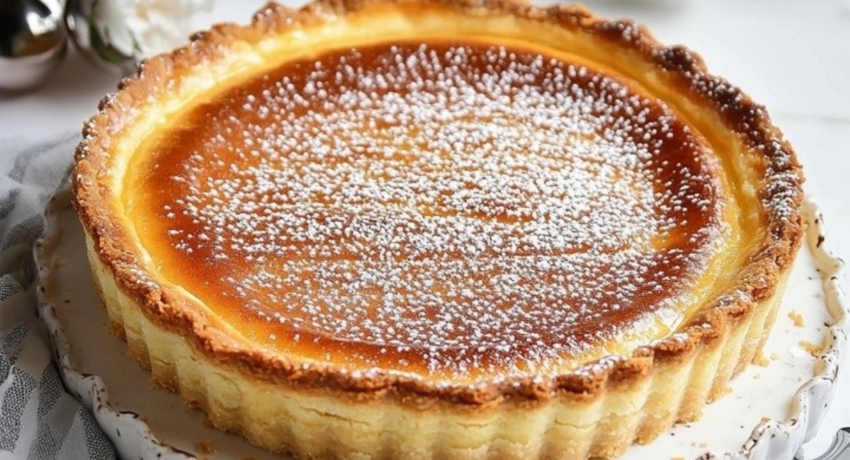 Tarte alsacienne au fromage blanc, un vrai délice