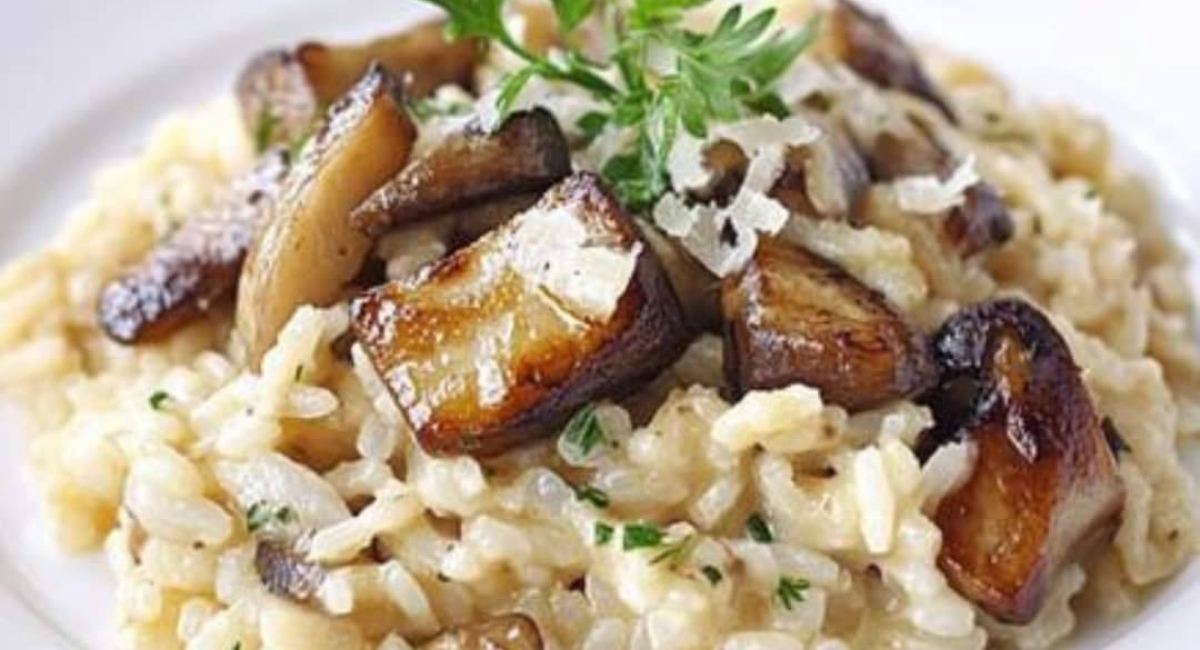 Risotto au Poulet et Champignons235