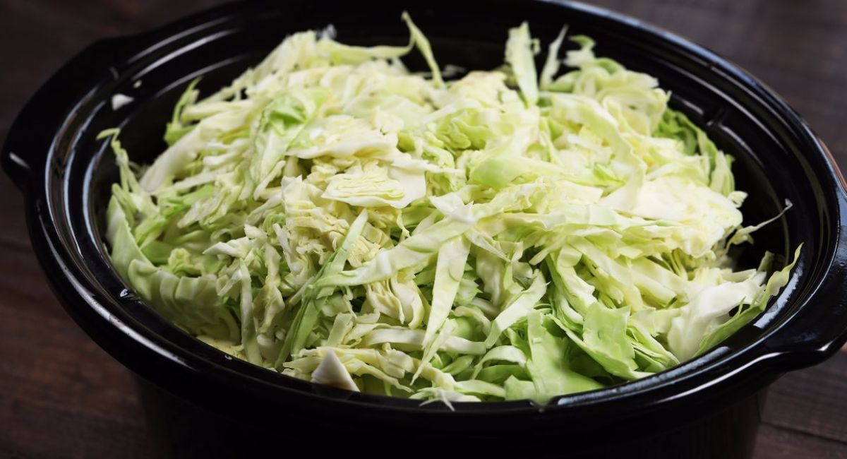 Dump cabbage and these ingredients in slow cooker for a meal guests will crave over and and over