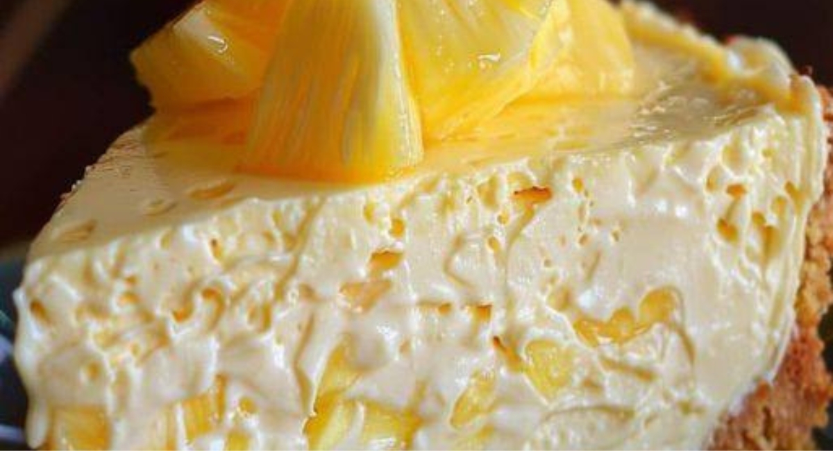 Cheesecake do Céu de Ananás Delícia