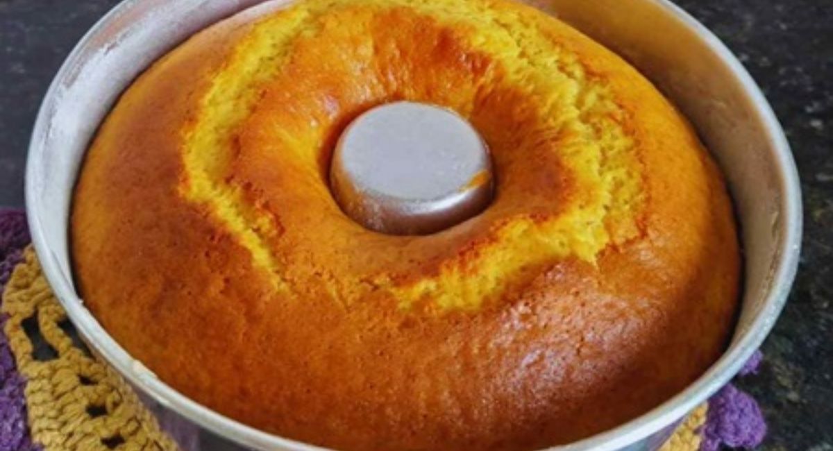Como fazer Bolo simples da vovó fica bem fofinho e saboroso