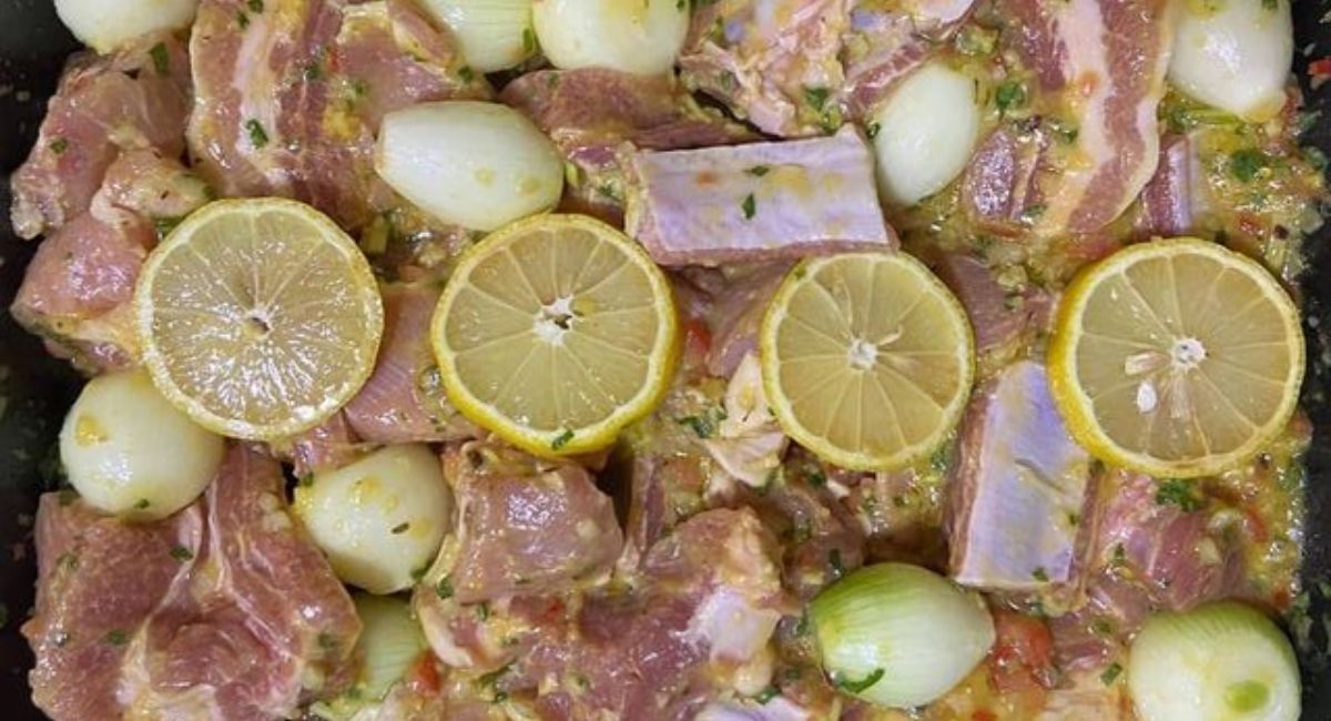 Costelinha de porco no forno!
