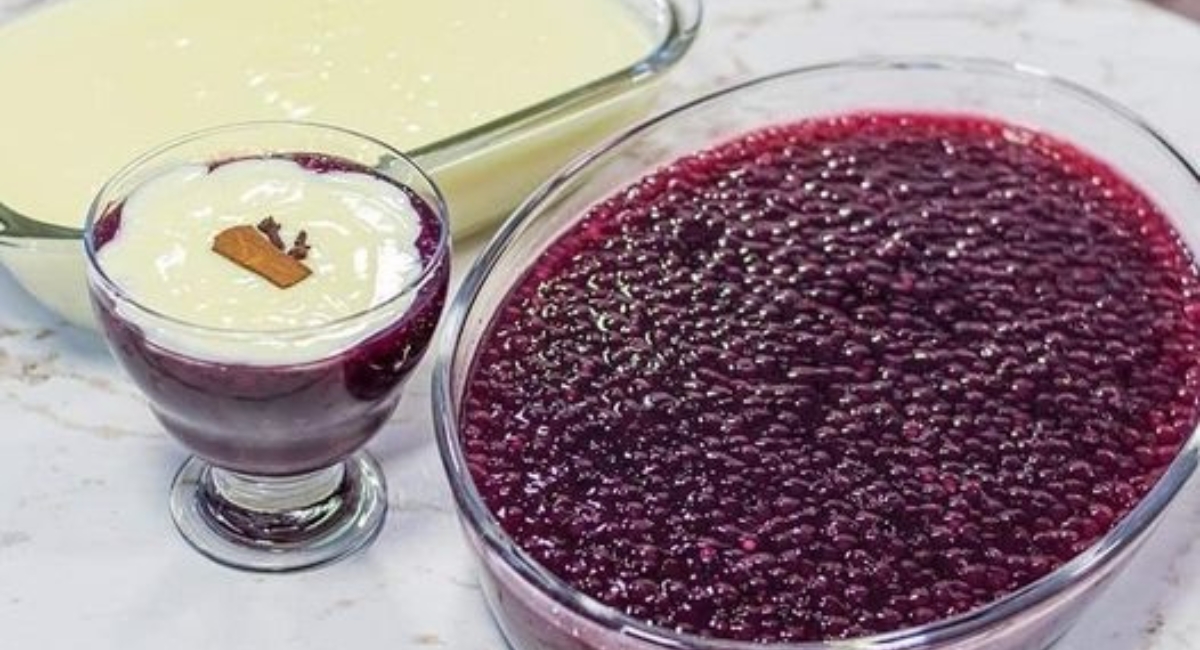 Sagu Caseiro para sobremesa deliciosa