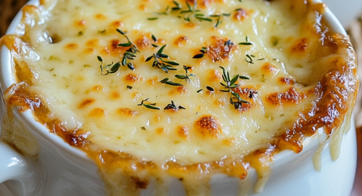 Homemade French Onion Soup Recipe