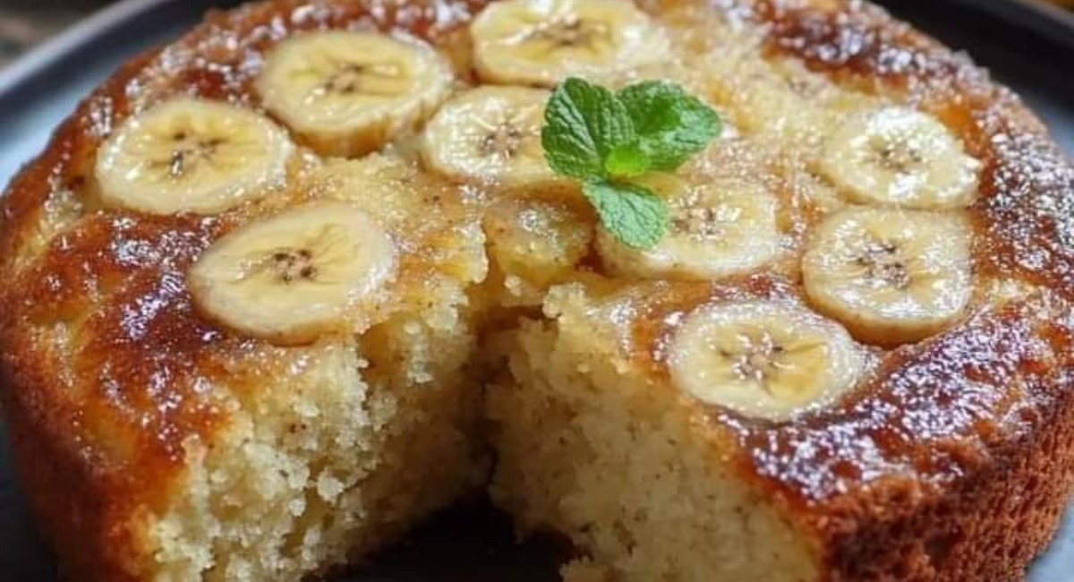 Bolo de Banana Fofinho 