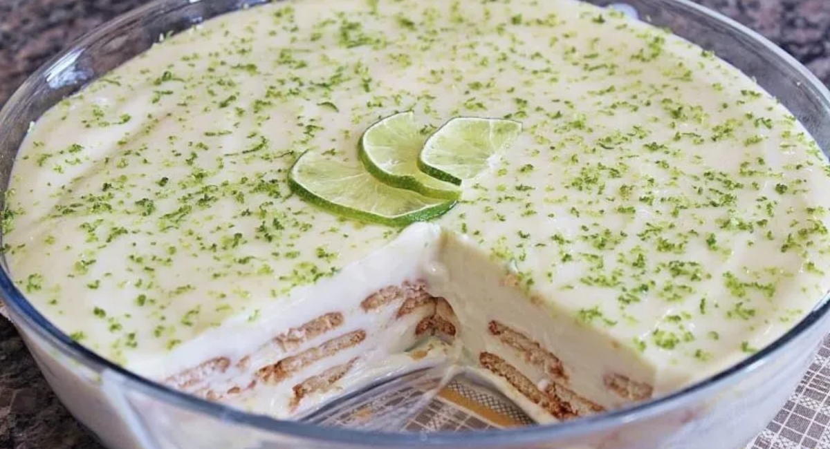 PAVÊ DE LIMÃO DELICIOSO!