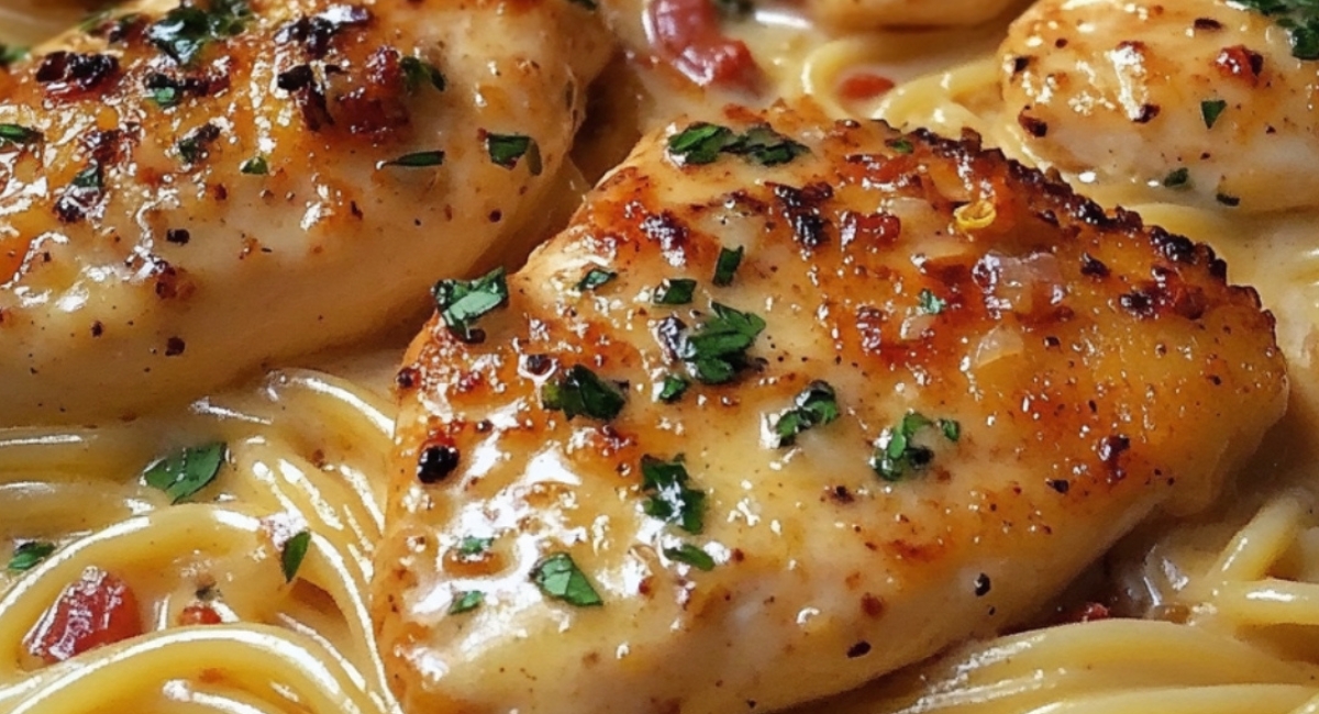 Creamy Italian Chicken Pasta