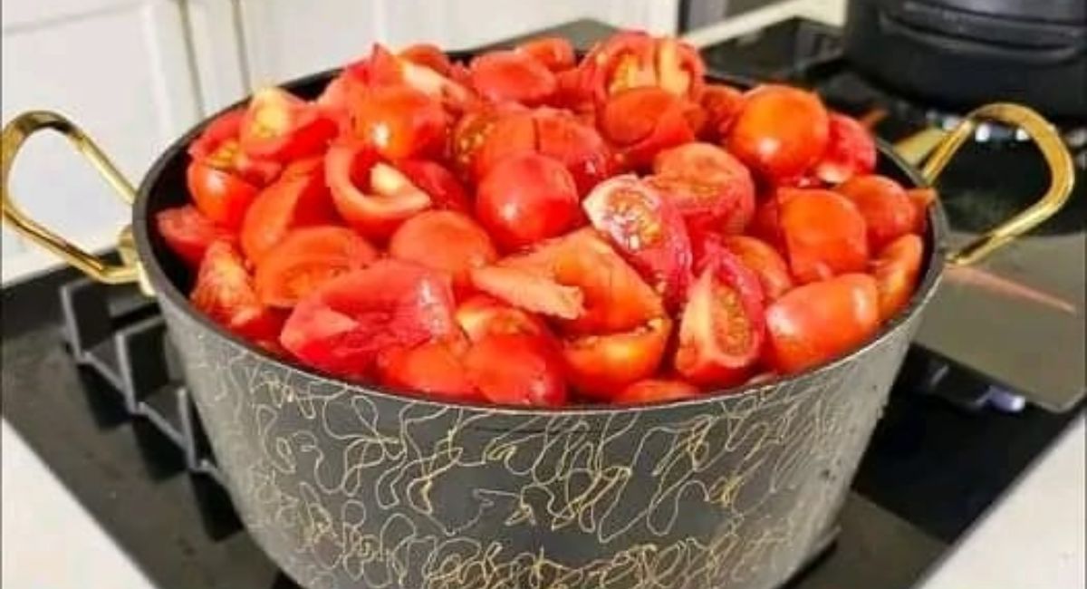 Sauce tomate avec 250 ml de vinaigre, je la fais chaque année