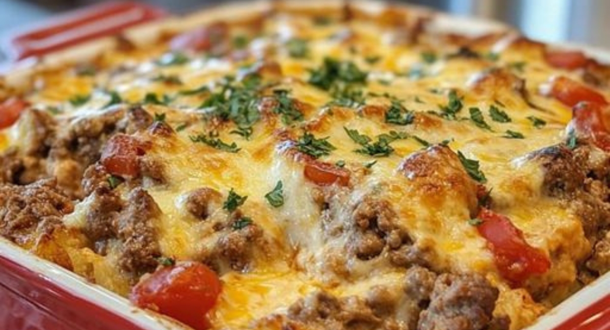 Beef Lombardi Casserole