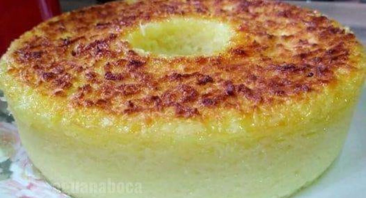 Bolo Pedacinho do Céu de Liquidificador
