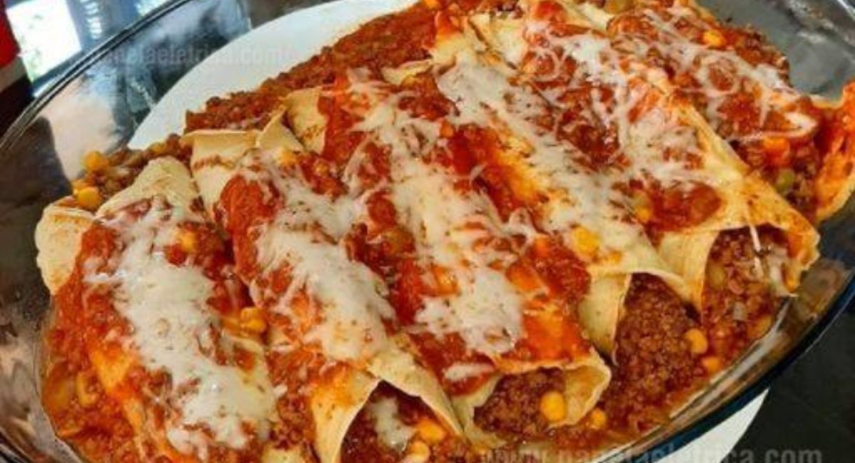 Panqueca de carne moída simples e deliciosa para o almoço em família