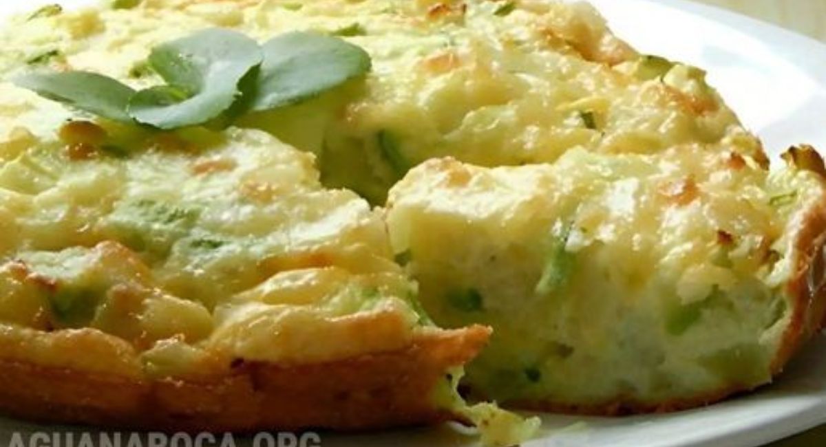 Torta de abobrinha fácil de fazer que fica uma delícia a qualquer hora do dia