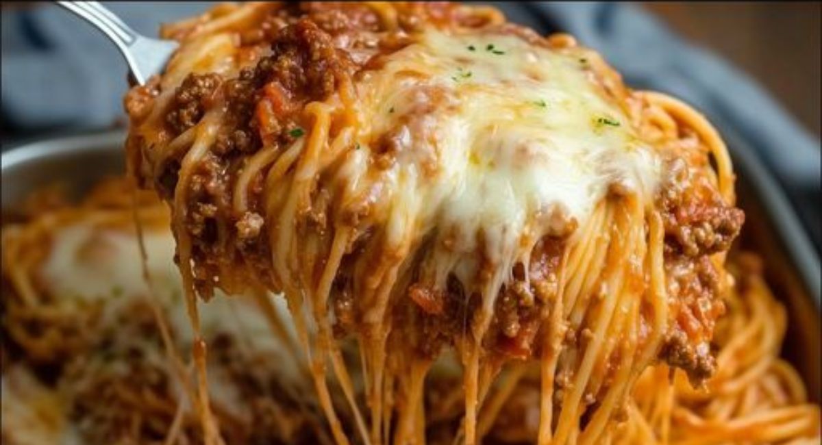 Million Dollar Spaghetti Casserole