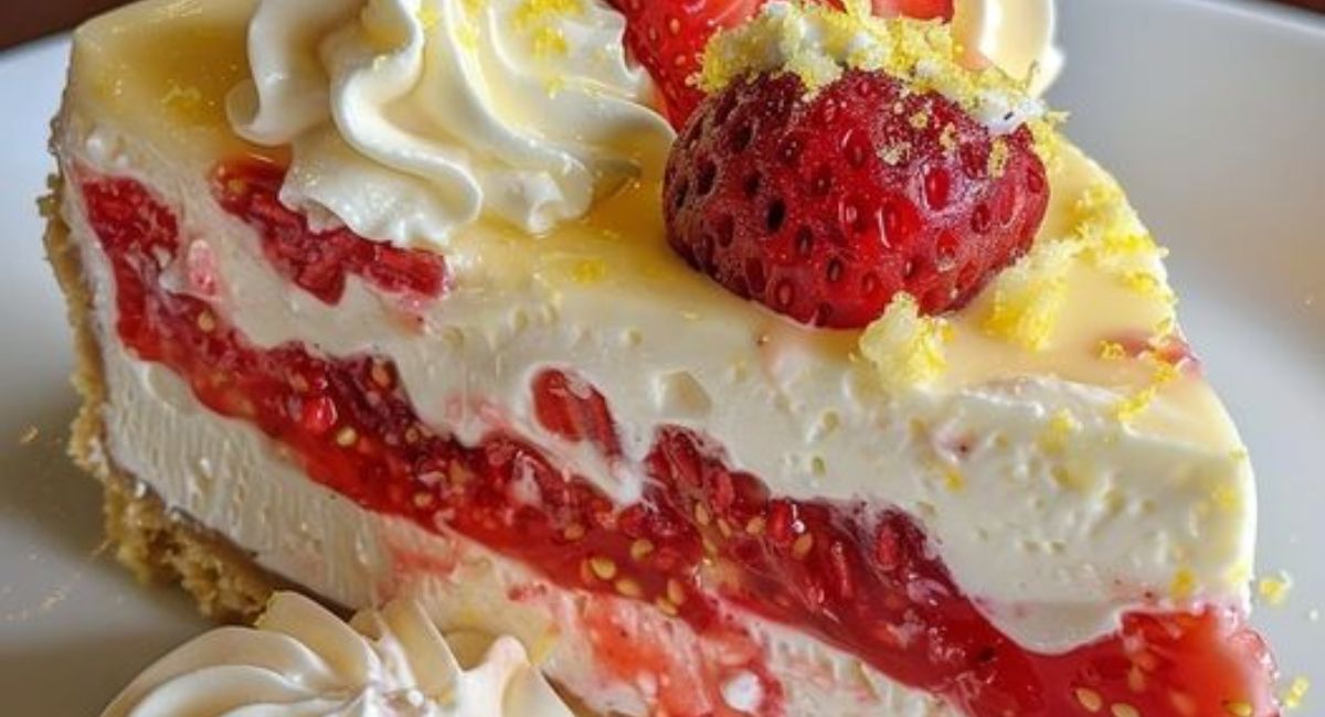 Erdbeer – Zitronenkäsekuchen Rezept